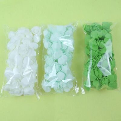 Fleurs artificielles - WhiteltApplegreen - Ourson en mousse - 200 pièces - Idéal pour bouquets - Décor intérieur Vert - Publicité Fleurs artificielles - WhiteltApplegreen - Ourson en mousse - 200 pièces - Idéal pour bouquets - Décor intérieur Vert - Publicité