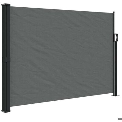VIDAXL Anthracite Paravent dextérieur - BKM - Store latéral rétractable Anthracite 140 x 500 cm_0856861 Gris - Publicité VIDAXL Anthracite Paravent dextérieur - BKM - Store latéral rétractable Anthracite 140 x 500 cm_0856861 Gris - Publicité
