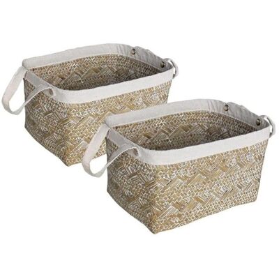 BOX & BEYOND - Sea Rush Woven Baskets - Publicité BOX & BEYOND - Sea Rush Woven Baskets - Publicité