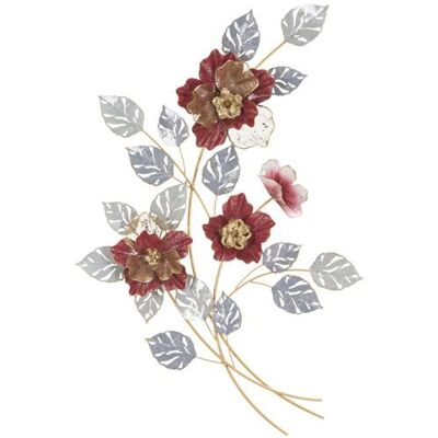 MAURO FERRETTI SRL Panneau décoratif 3D fleurs en métal multicolores 686x76x984 cm - Publicité MAURO FERRETTI SRL Panneau décoratif 3D fleurs en métal multicolores 686x76x984 cm - Publicité