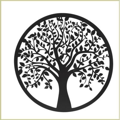 Cocosity Art mural arbre de vie Décor Mural Arbre de Vie Noir en Métal Noir Art en Métal Décor Mural Art avec luminaire statue Noir - Publicité Cocosity Art mural arbre de vie Décor Mural Arbre de Vie Noir en Métal Noir Art en Métal Décor Mural Art avec luminaire statue Noir - Publicité