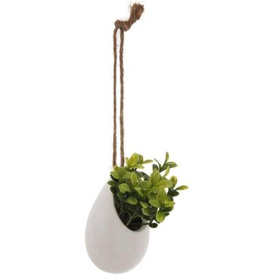 Plante artificielle Atmosphera en pot en céramique - Style naturel - 11-16cm - Unisexe - Publicité Plante artificielle Atmosphera en pot en céramique - Style naturel - 11-16cm - Unisexe - Publicité