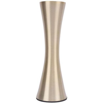 OMABETA Vase conique Grand Vase à fleurs mince en métal doré élégant décoration de centre de Table de mariage pour deco perles Gris - Publicité OMABETA Vase conique Grand Vase à fleurs mince en métal doré élégant décoration de centre de Table de mariage pour deco perles Gris - Publicité