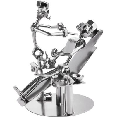 Statuette - BRUBAKER - Dentiste - Métal - 125x175x14 cm - Décorative Gris - Publicité Statuette - BRUBAKER - Dentiste - Métal - 125x175x14 cm - Décorative Gris - Publicité