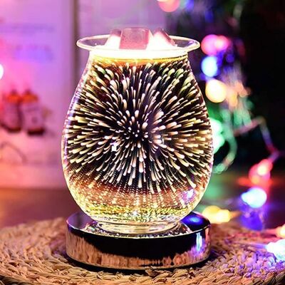Lampe daromathérapie 3D - Lampe aromatique sensible au toucher - Brûleur électrique pour fondre la cire brûleur à huile YYV - Publicité Lampe daromathérapie 3D - Lampe aromatique sensible au toucher - Brûleur électrique pour fondre la cire brûleur à huile YYV - Publicité