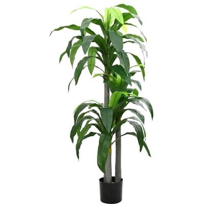vidaXL Arbre artificiel dracaena 36 feuilles 180 cm vert plante artificielle arbre artificiel plante dracaena 4103585 Vert - Publicité vidaXL Arbre artificiel dracaena 36 feuilles 180 cm vert plante artificielle arbre artificiel plante dracaena 4103585 Vert - Publicité