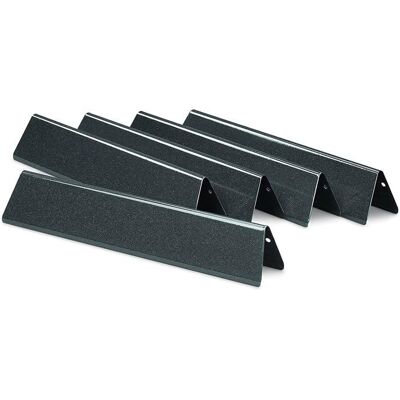 AMRINUGL Lot de 5 Cache bruleurAcier émaillé389cmDiffuseur chaleurPour Weber Spirit série 300 Label Noir - Publicité AMRINUGL Lot de 5 Cache bruleurAcier émaillé389cmDiffuseur chaleurPour Weber Spirit série 300 Label Noir - Publicité