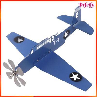 Girouette (avion météo) - AKOZON - Avion - Bleu - Fer/Inox - Hauteur 58 cm Bleu - Publicité Girouette (avion météo) - AKOZON - Avion - Bleu - Fer/Inox - Hauteur 58 cm Bleu - Publicité