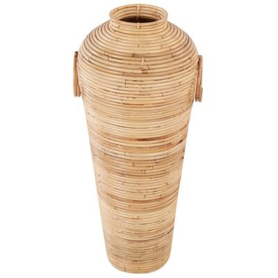 BELIANI Vase décoratif ELATIA Rotin 70 cm Naturel Marron - Publicité BELIANI Vase décoratif ELATIA Rotin 70 cm Naturel Marron - Publicité