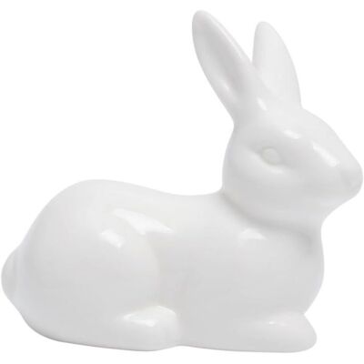 NOBRAND Figurines en céramique de mini lapin 2 pièces ornements danimaux adaptés à la décoration de bureau à domicile (5.6x8.5 cm) Blanc - Publicité NOBRAND Figurines en céramique de mini lapin 2 pièces ornements danimaux adaptés à la décoration de bureau à domicile (5.6x8.5 cm) Blanc - Publicité