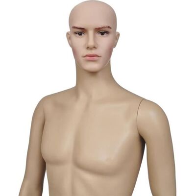 VINGVO Mannequin de vitrine Homme A LVD Beige - Publicité VINGVO Mannequin de vitrine Homme A LVD Beige - Publicité