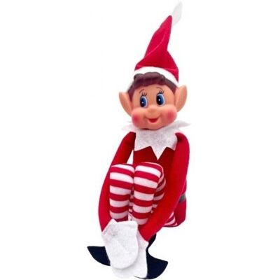 LUTIN FARCEUR GARÇON ELFIE 10X5X38CM ROUGE Rouge - Publicité LUTIN FARCEUR GARÇON ELFIE 10X5X38CM ROUGE Rouge - Publicité