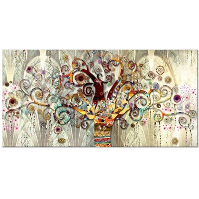 Tableau larbre de vie 120 x 60 cm - Artgeist - Publicité Tableau larbre de vie 120 x 60 cm - Artgeist - Publicité
