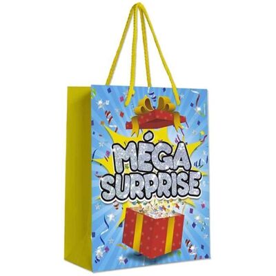 STC - Pochette Cadeau Méga Surprise GM Jaune - Publicité STC - Pochette Cadeau Méga Surprise GM Jaune - Publicité
