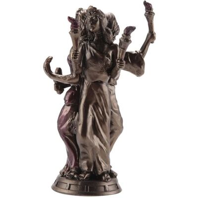 SODIAL Vintage Grec Trois DéEsse RéSine Statue Triple Forme HéCate DéEsse Statue Sculpture Artisanat Maison Bureau DéCor Ornement Marron - Publicité SODIAL Vintage Grec Trois DéEsse RéSine Statue Triple Forme HéCate DéEsse Statue Sculpture Artisanat Maison Bureau DéCor Ornement Marron - Publicité
