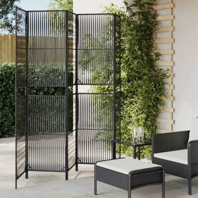 VIDAXL SALE 2025Cloison de séparation 5 panneaux - Paravent intérieur - noir résine tressée128 Kg 9981 Noir - Publicité VIDAXL SALE 2025Cloison de séparation 5 panneaux - Paravent intérieur - noir résine tressée128 Kg 9981 Noir - Publicité