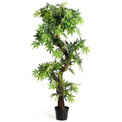 COSTWAY Erable Artificielle 160 CM Plante Artificielle avec Pot pour Décoration Interieur / Extérieur Vert - Publicité COSTWAY Erable Artificielle 160 CM Plante Artificielle avec Pot pour Décoration Interieur / Extérieur Vert - Publicité