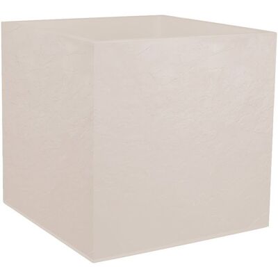Pot de fleurs Carré 50 cm - EDA - Volcania - 57 L - Intérieur/Extérieur - Décor Pierre - 495 x 495 x H. 495 cm - Beige Calcaire Beige - Publicité Pot de fleurs Carré 50 cm - EDA - Volcania - 57 L - Intérieur/Extérieur - Décor Pierre - 495 x 495 x H. 495 cm - Beige Calcaire Beige - Publicité
