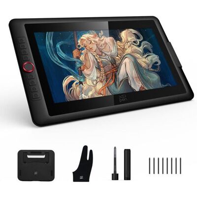 XP-PEN Artist 15.6 PRO V2 Tablette Graphique Écran de 154 pouces avec Stylet à Puce X3 Pro 16K Niveaux de Pression Noir - Publicité XP-PEN Artist 15.6 PRO V2 Tablette Graphique Écran de 154 pouces avec Stylet à Puce X3 Pro 16K Niveaux de Pression Noir - Publicité