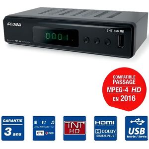 SEDEA Récepteur Décodeur TNT HD terrestre - Publicité SEDEA Récepteur Décodeur TNT HD terrestre - Publicité