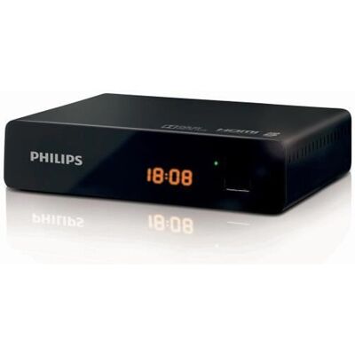 PHILIPS DTR3000 Décodeur TNT HD DVB-T2 Enregistreur USB Noir - Publicité PHILIPS DTR3000 Décodeur TNT HD DVB-T2 Enregistreur USB Noir - Publicité
