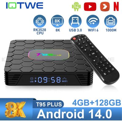 XGODY TV Box Android 14.0 boitier Tv T95 PLUS4 Go + 128 Go 8K HD Quad CoreSMART BOX BT5.0 2.4G WIFI Media Player Lecteur Multimédia Noir - Publicité XGODY TV Box Android 14.0 boitier Tv T95 PLUS4 Go + 128 Go 8K HD Quad CoreSMART BOX BT5.0 2.4G WIFI Media Player Lecteur Multimédia Noir - Publicité