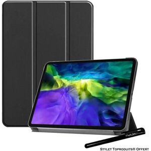 Coque Smart Noir pour Apple iPad pro 129 2020 Etui Folio Ultra fin avec Stylet Toproduits® Noir - Publicité Coque Smart Noir pour Apple iPad pro 129 2020 Etui Folio Ultra fin avec Stylet Toproduits® Noir - Publicité