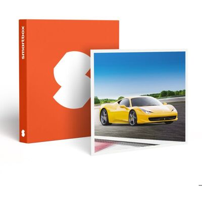 Coffret Cadeau SMARTBOX - Jusquà 6 tours de pilotage au volant dune Ferrari - 1 stage de conduite en Ferrari jusquà 6 tours pour - Publicité Coffret Cadeau SMARTBOX - Jusquà 6 tours de pilotage au volant dune Ferrari - 1 stage de conduite en Ferrari jusquà 6 tours pour - Publicité