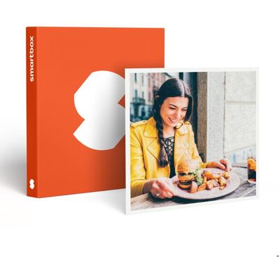 Coffret Cadeau SMARTBOX - Repas convivial et gourmand pour 2 - 1 repas pour 2 personnes - Publicité Coffret Cadeau SMARTBOX - Repas convivial et gourmand pour 2 - 1 repas pour 2 personnes - Publicité