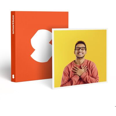 Coffret Cadeau SMARTBOX - Carte cadeau merci - 10 € - 10 euros en Carte cadeau pour accéder à tout l’univers des expériences - Publicité Coffret Cadeau SMARTBOX - Carte cadeau merci - 10 € - 10 euros en Carte cadeau pour accéder à tout l’univers des expériences - Publicité