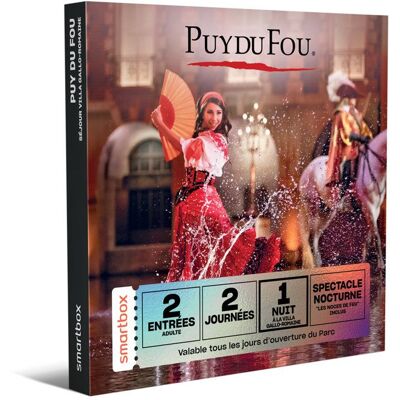 Coffret Cadeau SMARTBOX - Séjour au Puy du Fou® 2026 - 2 jours et 1 nuit à La Villa Gallo-Romaine pour 2 personnes - 1 nuit en - Publicité Coffret Cadeau SMARTBOX - Séjour au Puy du Fou® 2026 - 2 jours et 1 nuit à La Villa Gallo-Romaine pour 2 personnes - 1 nuit en - Publicité