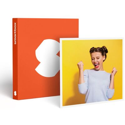 SMARTBOX - Carte cadeau pour elle - 10 euros en Carte cadeau pour accéder à tout l’univers des expériences Smartbox - Publicité SMARTBOX - Carte cadeau pour elle - 10 euros en Carte cadeau pour accéder à tout l’univers des expériences Smartbox - Publicité