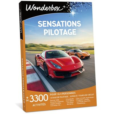 WONDERBOX - Sensations Pilotage - Publicité WONDERBOX - Sensations Pilotage - Publicité