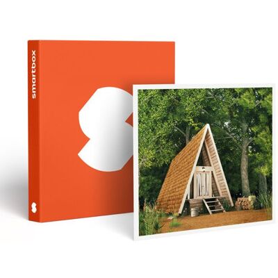 Coffret Cadeau SMARTBOX - Séjour insolite dans une cabane - 1 nuit avec petit-déjeuner dans une cabane pour 2 personnes - Publicité Coffret Cadeau SMARTBOX - Séjour insolite dans une cabane - 1 nuit avec petit-déjeuner dans une cabane pour 2 personnes - Publicité