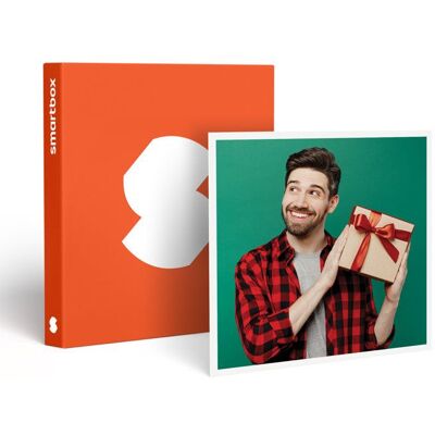 SMARTBOX - Carte cadeau pour lui - 10 euros en Carte cadeau pour accéder à tout l’univers des expériences Smartbox - Publicité SMARTBOX - Carte cadeau pour lui - 10 euros en Carte cadeau pour accéder à tout l’univers des expériences Smartbox - Publicité
