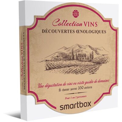 Coffret Cadeau SMARTBOX - Découvertes œnologiques - 1 atelier œnologie pour 1 ou 2 personnes - Publicité Coffret Cadeau SMARTBOX - Découvertes œnologiques - 1 atelier œnologie pour 1 ou 2 personnes - Publicité