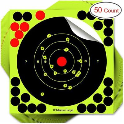 Autocollants de cible de tir 20 cm adhésifs jaune fluorescent 50 unités pour entraînement arc et fléchettes intérieur extérieur Jaune - Publicité Autocollants de cible de tir 20 cm adhésifs jaune fluorescent 50 unités pour entraînement arc et fléchettes intérieur extérieur Jaune - Publicité