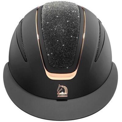Casque déquitation Tattini Nettuno - noir Noir - Publicité Casque déquitation Tattini Nettuno - noir Noir - Publicité
