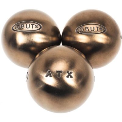 Boules de pétanque Atx competition 72mm m - Obut Gris - Publicité Boules de pétanque Atx competition 72mm m - Obut Gris - Publicité