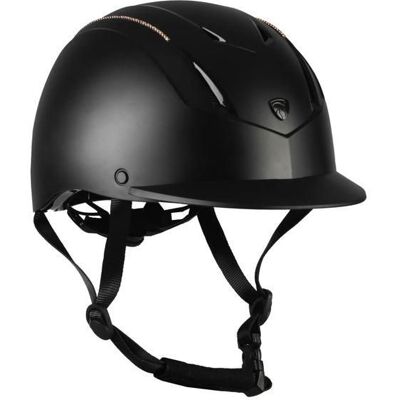 Casque déquitation Horka Dali Strass - noir/rose Noir - Publicité Casque déquitation Horka Dali Strass - noir/rose Noir - Publicité
