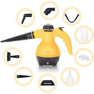 Nettoyeur à Vapeur à Main et Portable polyvalent - MARQUE - Modèle - Jaune - 035 L Jaune - Publicité Nettoyeur à Vapeur à Main et Portable polyvalent - MARQUE - Modèle - Jaune - 035 L Jaune - Publicité