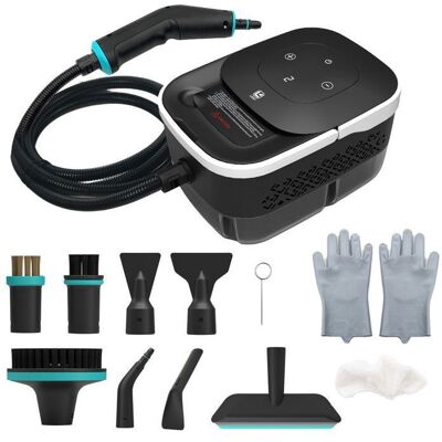 OEM Nettoyeur Vapeur Portable - 105°C - 8 Buses - Haute Pression 4bar - Réservoir 1250ml Noir - Publicité OEM Nettoyeur Vapeur Portable - 105°C - 8 Buses - Haute Pression 4bar - Réservoir 1250ml Noir - Publicité