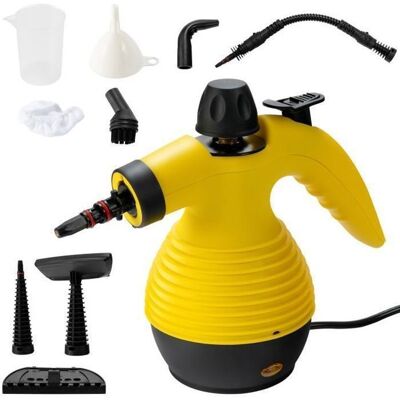 Costway - Portable Steam Cleaner - Yellow - 350ml - Nettoyeur à vapeur - Publicité Costway - Portable Steam Cleaner - Yellow - 350ml - Nettoyeur à vapeur - Publicité