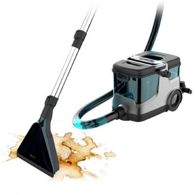 Cecotec Aspirateur Nettoyeur de Tissus Traîneau Conga CarpetClean 30000 Steam. Puissance de 2200 W Aspiration de 18 kPa Vert - Publicité Cecotec Aspirateur Nettoyeur de Tissus Traîneau Conga CarpetClean 30000 Steam. Puissance de 2200 W Aspiration de 18 kPa Vert - Publicité