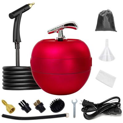 OUTIGO Nettoyeur vapeur portable 2000 W nettoyeur vapeur multifonction rouge rosé Rouge - Publicité OUTIGO Nettoyeur vapeur portable 2000 W nettoyeur vapeur multifonction rouge rosé Rouge - Publicité