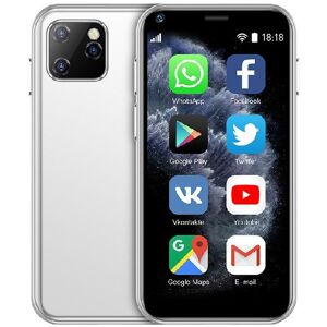 Smartphone Ultra Mince 2.5 Pouces Quad Core Bluetooth Wifi Dual SIM 1GB+8GB 3G + SD 32Go Blanc YONIS Blanc - Publicité Smartphone Ultra Mince 2.5 Pouces Quad Core Bluetooth Wifi Dual SIM 1GB+8GB 3G + SD 32Go Blanc YONIS Blanc - Publicité