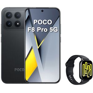 Smartphone XIAOMI POCO F8 Pro 5G 659 Double Nano SIM 256 Go Noir + Redmi Watch 5 Active Noir - Publicité Smartphone XIAOMI POCO F8 Pro 5G 659 Double Nano SIM 256 Go Noir + Redmi Watch 5 Active Noir - Publicité