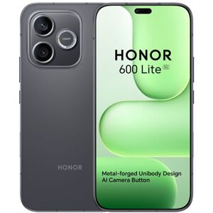 Smartphone 5G - HONOR 600 Lite - 8Go RAM - 256Go - Noir - Bouton de lappareil photo IA et 108 MP - 6520 mAh - EU version Noir - Publicité Smartphone 5G - HONOR 600 Lite - 8Go RAM - 256Go - Noir - Bouton de lappareil photo IA et 108 MP - 6520 mAh - EU version Noir - Publicité