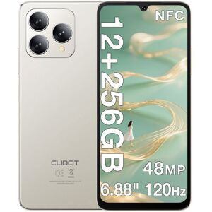Cubot A40 Smartphone 4G 6.88 120Hz 12Go + 256 Go 48MP Caméra 5100mAh Téléphone portable Android 15 Double Sim NFC GPS - Gris Gris - Publicité Cubot A40 Smartphone 4G 6.88 120Hz 12Go + 256 Go 48MP Caméra 5100mAh Téléphone portable Android 15 Double Sim NFC GPS - Gris Gris - Publicité