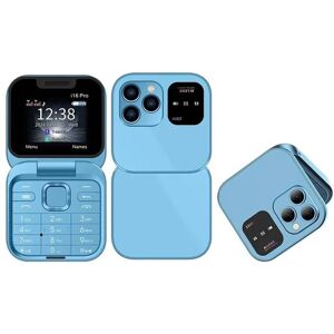 AMROUS Pro Téléphone à fonction rabattable à double carte SIM 2G - Bleu Bleu - Publicité AMROUS Pro Téléphone à fonction rabattable à double carte SIM 2G - Bleu Bleu - Publicité
